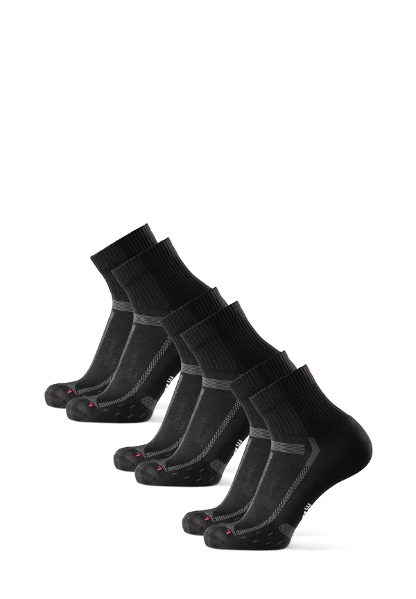 DISTANCE RUNNING 3 PACK - Sportsocken - black/grey