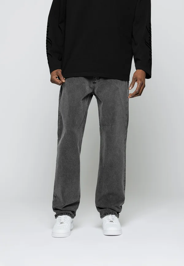 DISTRESSED - Jeans Relaxed Fit - light grey