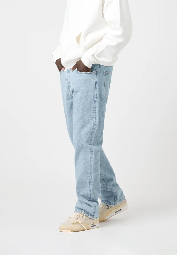 DISTRESSED - Jeans Relaxed Fit - vintage blue