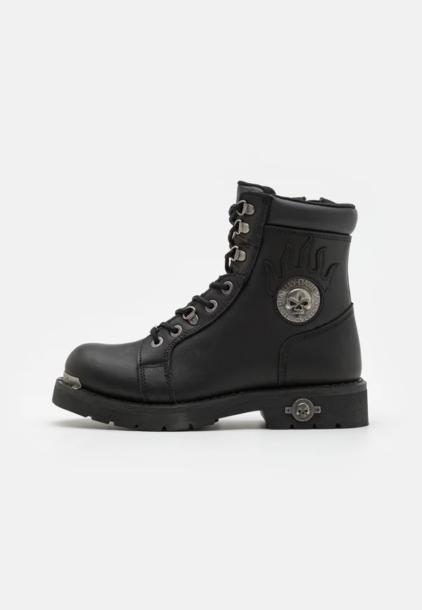 DIVERSION - Schnürstiefelette - black