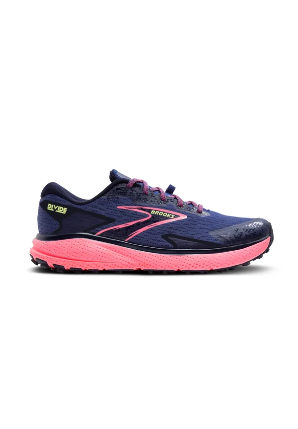 DIVIDE 5 - Laufschuh Trail - grey blue pink lime