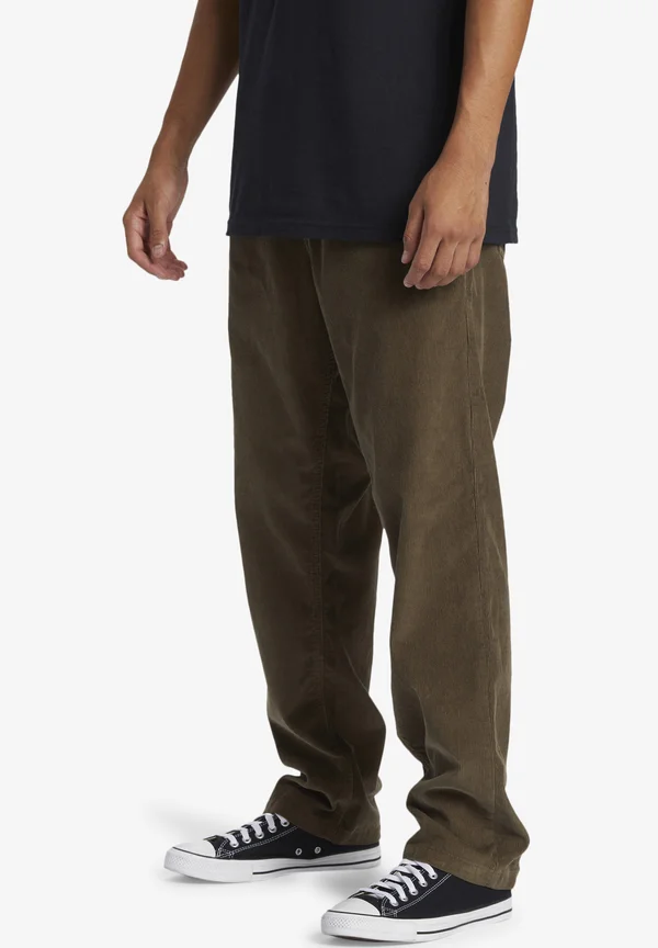 DNA BEACH PANT CORD - Stoffhose - canteen