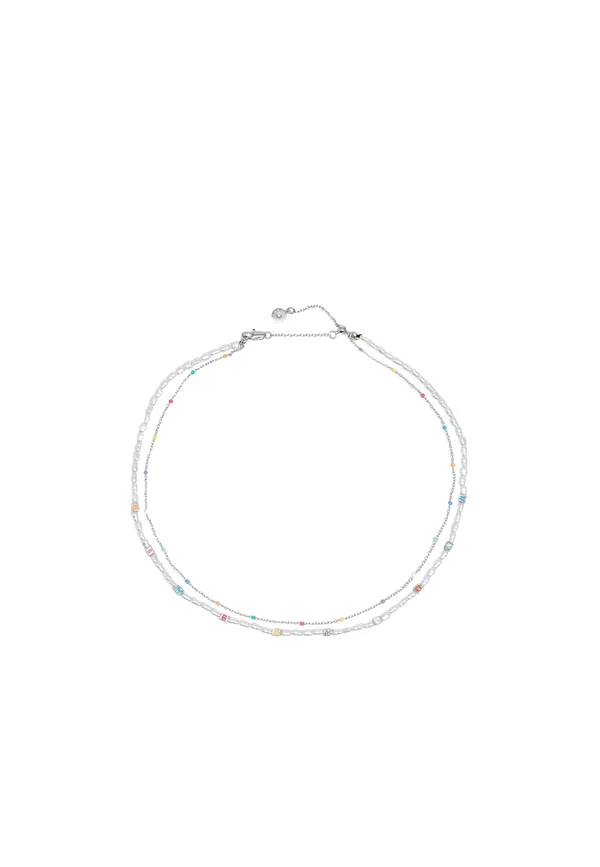 DOBLE LOGO DADO - Halskette - plata