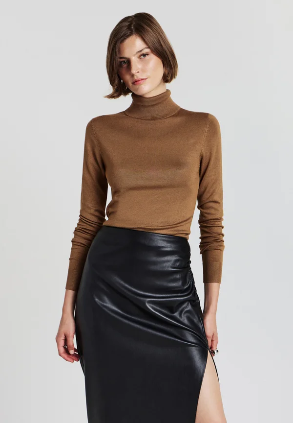 DOLCEVITA A UNITA - Strickpullover - beige scuro