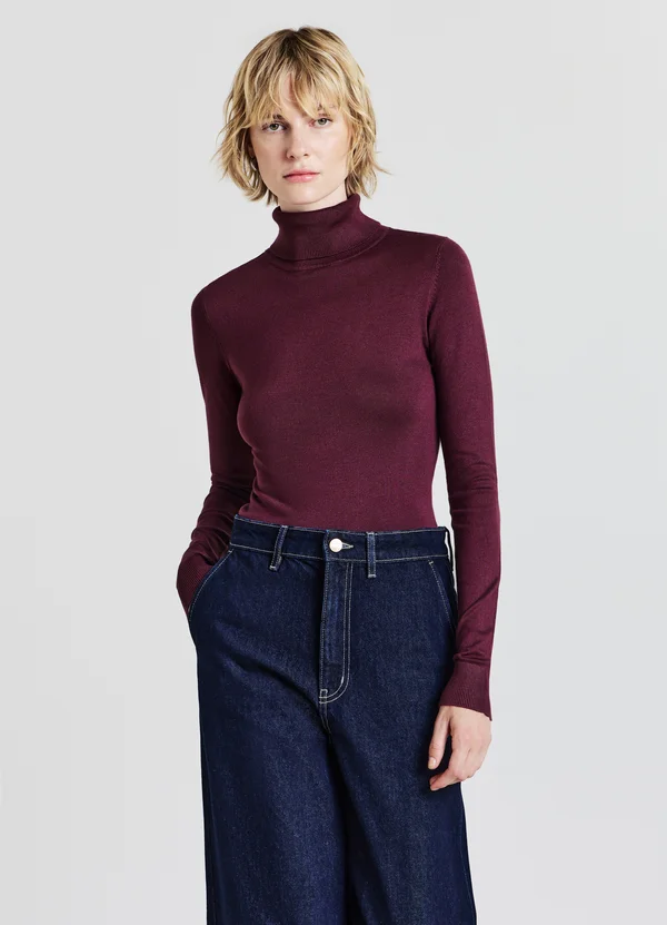 DOLCEVITA A UNITA - Strickpullover - bordeaux