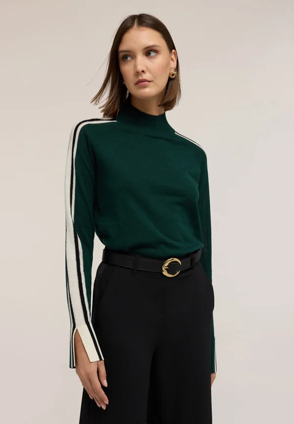 DOLCEVITA BICOLORE - Strickpullover - verde