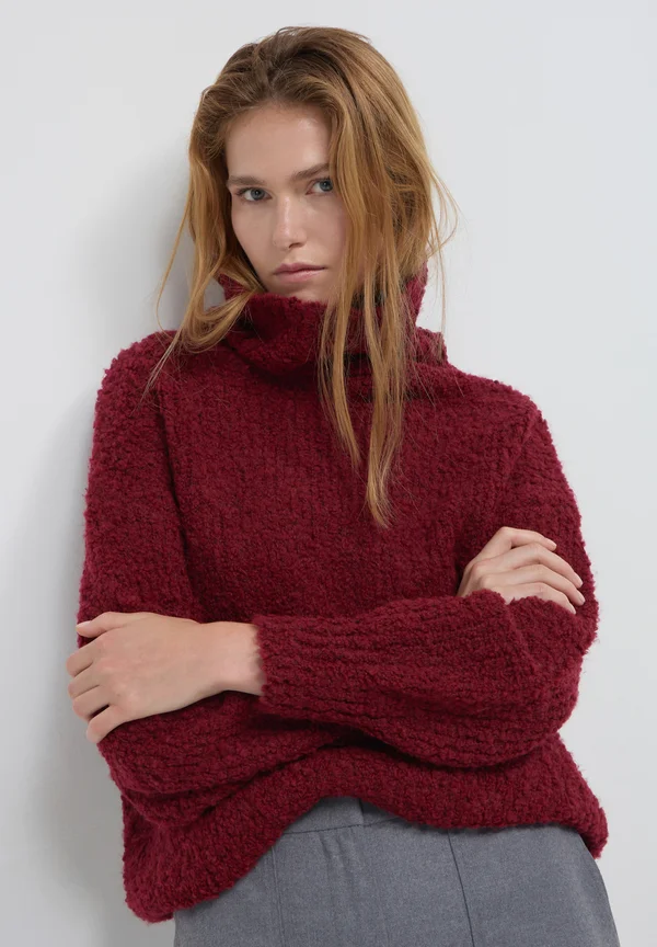 DOLCEVITA BOUCLÉ - Strickpullover - rosso