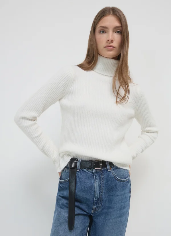 DOLCEVITA - Strickpullover - bianco lana