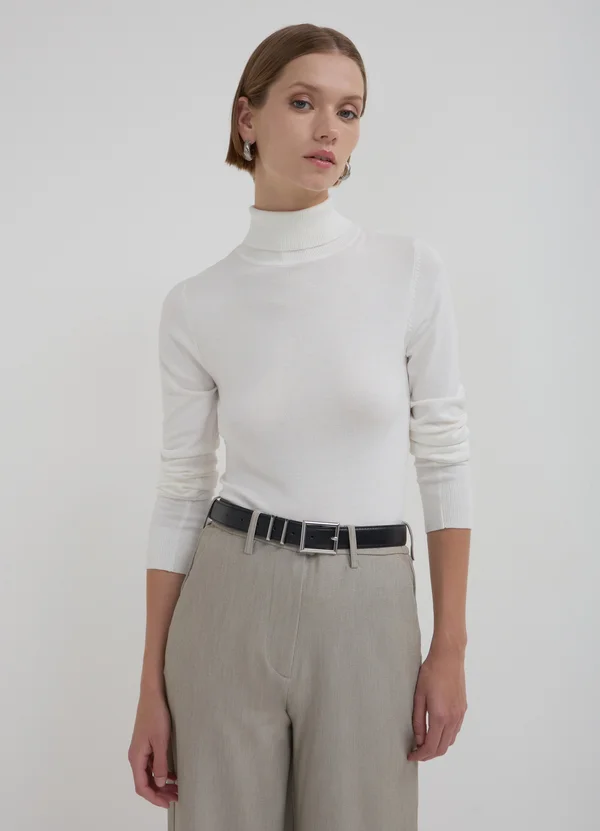 DOLCEVITA - Strickpullover - bianco