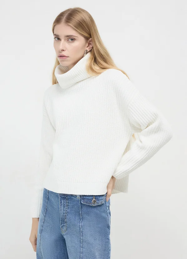 DOLCEVITA - Strickpullover - bianco