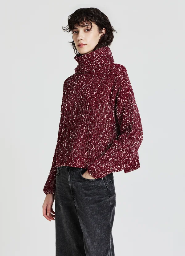 DOLCEVITA - Strickpullover - var bordeaux