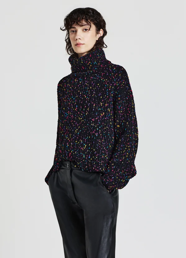DOLCEVITA - Strickpullover - var ultrablack