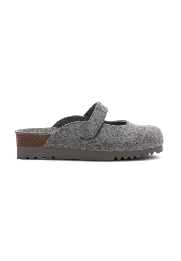 DOLLY STRAP - Pantolette flach - grey