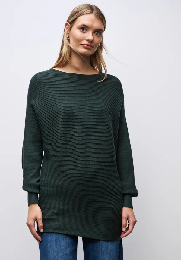 DOLMAN - Strickpullover - grün