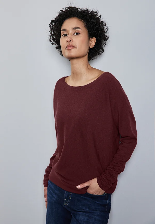 DOLMAN  - Strickpullover - rot