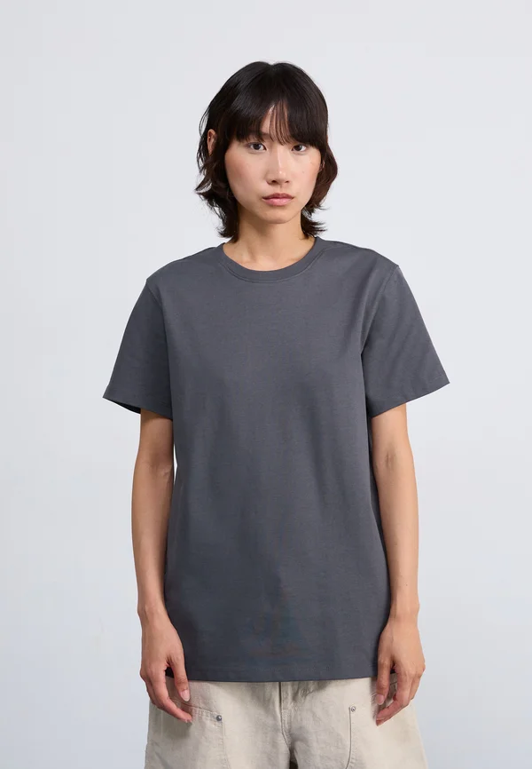 DOME RELAXED TEE - T-Shirt basic - anthracite grey