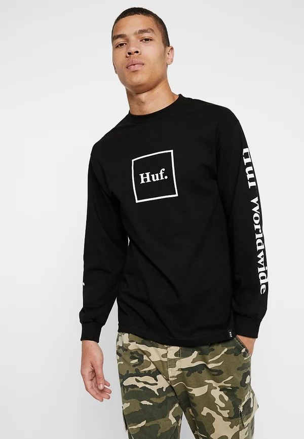 DOMESTIC TEE - Langarmshirt - black