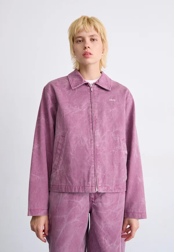 DONOVAN ZIP JACKET - Jeansjacke - tulip