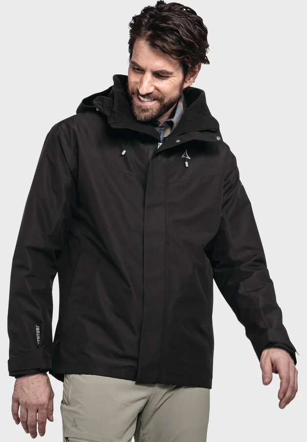 DOPPEL 3IN1 STYLE OKERE - Hardshelljacke - schwarz