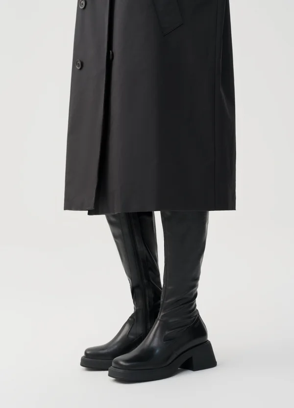 DORAH - Plateaustiefel - black