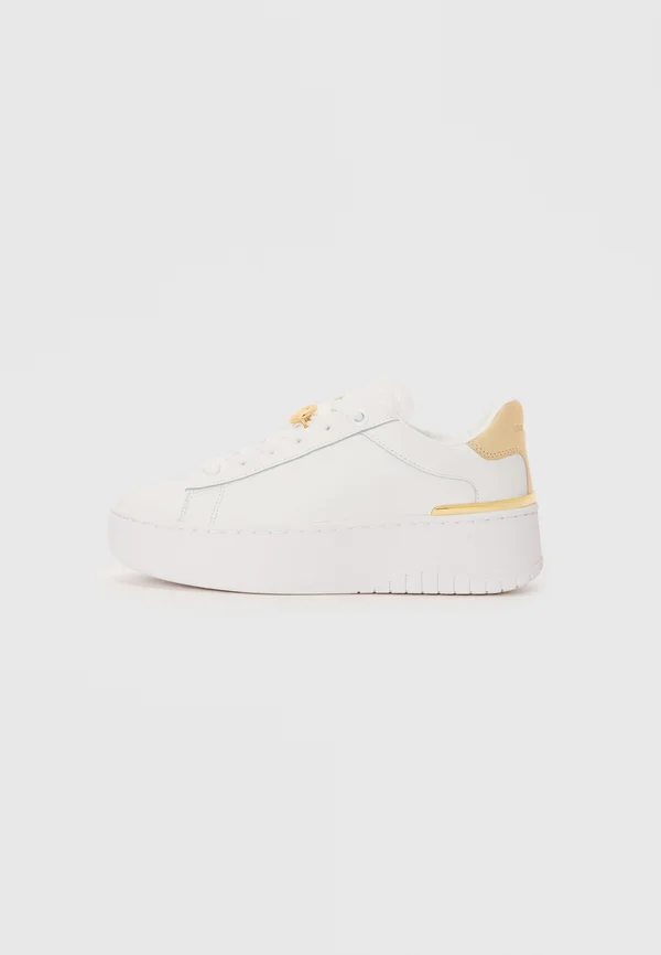 DOTTIE - Sneaker low - white/gold-coloured