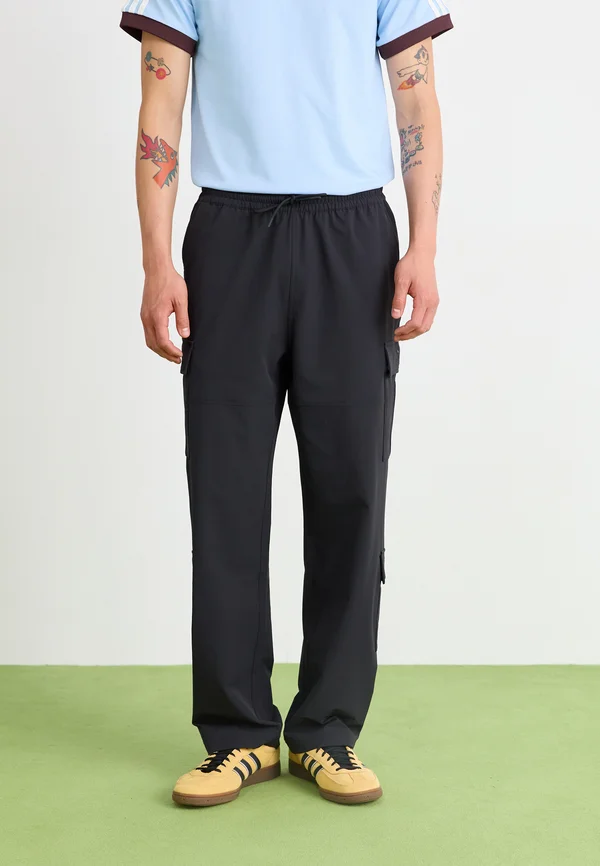 DOUBLE - Cargohose - black