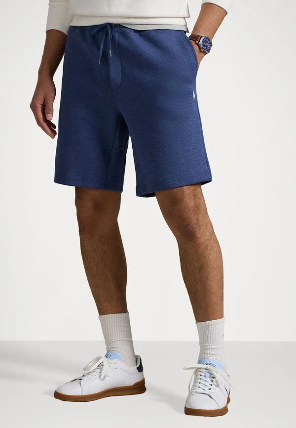 DOUBLE KNIT SHORT - Jogginghose - derby blue heather