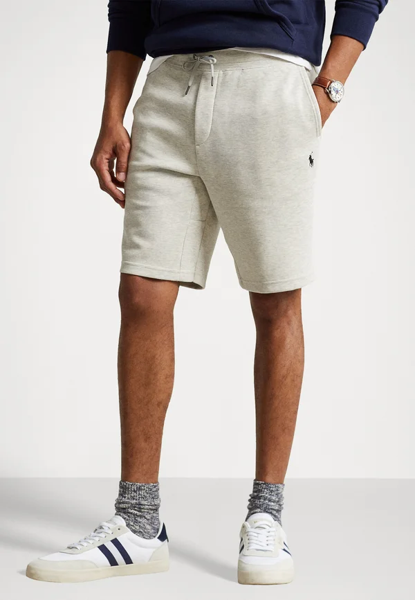 DOUBLE KNIT SHORT - Jogginghose - light heather