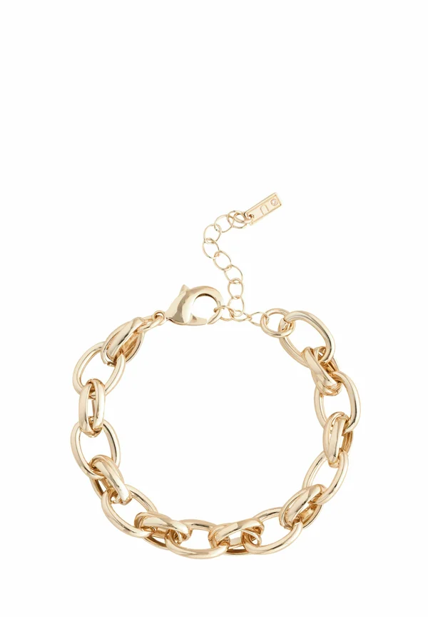 DOUBLE LINK CHUNKY - Armband - gold tone