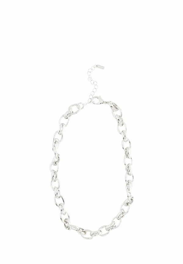 DOUBLE LINK CHUNKY - Halskette - silver tone