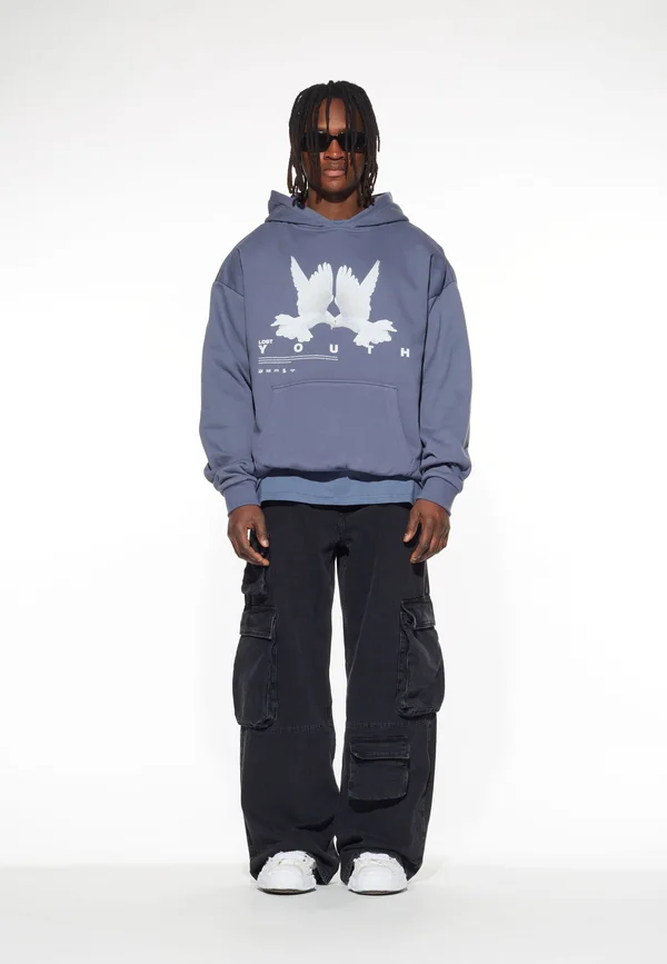 DOVE - Kapuzenpullover - vintageblue