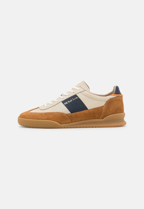 DOVER - Sneaker low - cognac/off-white
