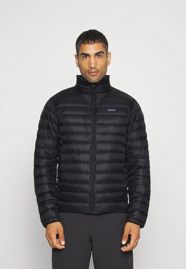 DOWN SWEATER - Daunenjacke - black