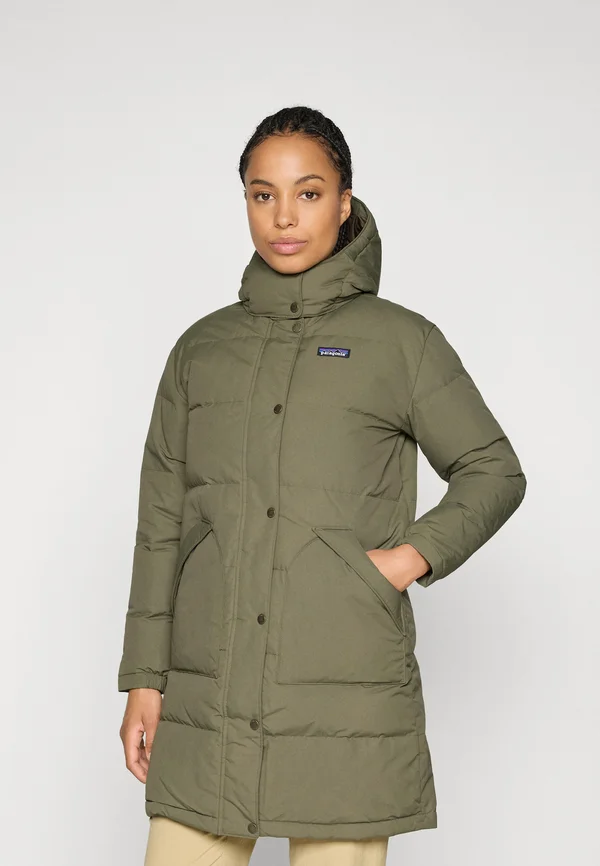 DOWNDRIFT PARKA - Daunenmantel - basin green