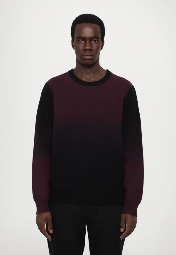 DOWNING BLEND CREW - Strickpullover - black