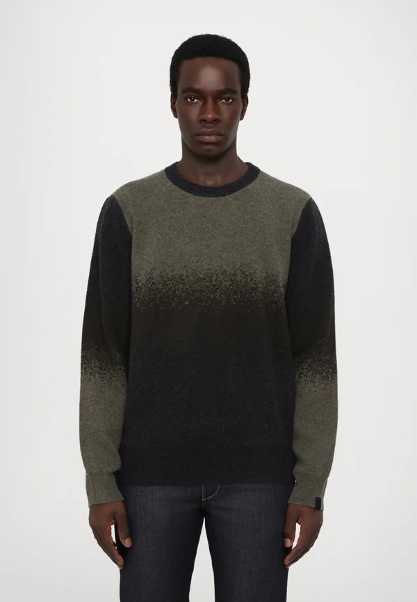 DOWNING BLEND CREW - Strickpullover - greenmult
