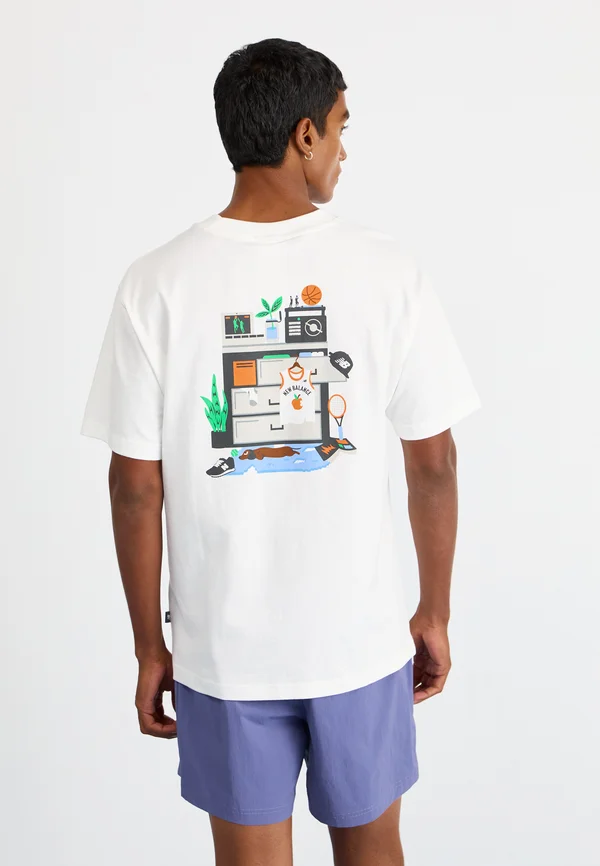 DRAKE CEREAL ROOM - T-Shirt print - white