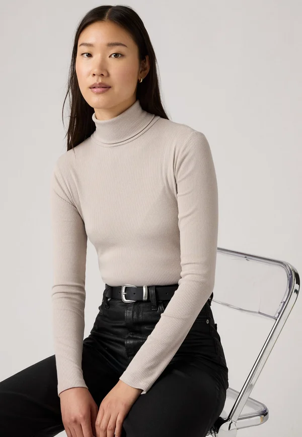 DREAMY TURTLENECK - Strickpullover - chateau gray