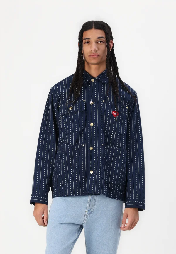 DREWE CHORE - Jeansjacke - ink/natural rinsed