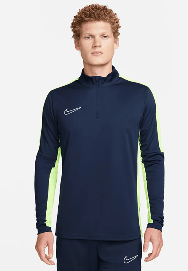 DRI FIT ACADEMY 23 DRILL TRAINING  - Langarmshirt - obsidian volt white