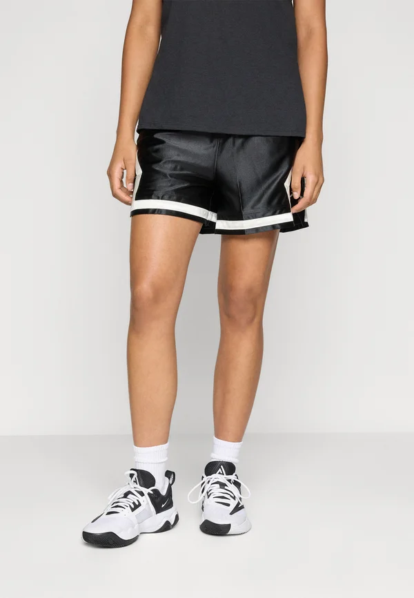 DRI-FIT DIAMOND SHORT 4INCH SHINE - Kurze Sporthose - black/sail