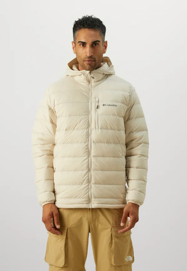 DRIFT PEAK™ HOODED JACKET - Daunenjacke - dark stone