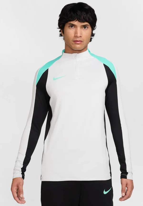 DRIL TOP - Langarmshirt - photon dust black dynamic turquoise dynamic turquoise