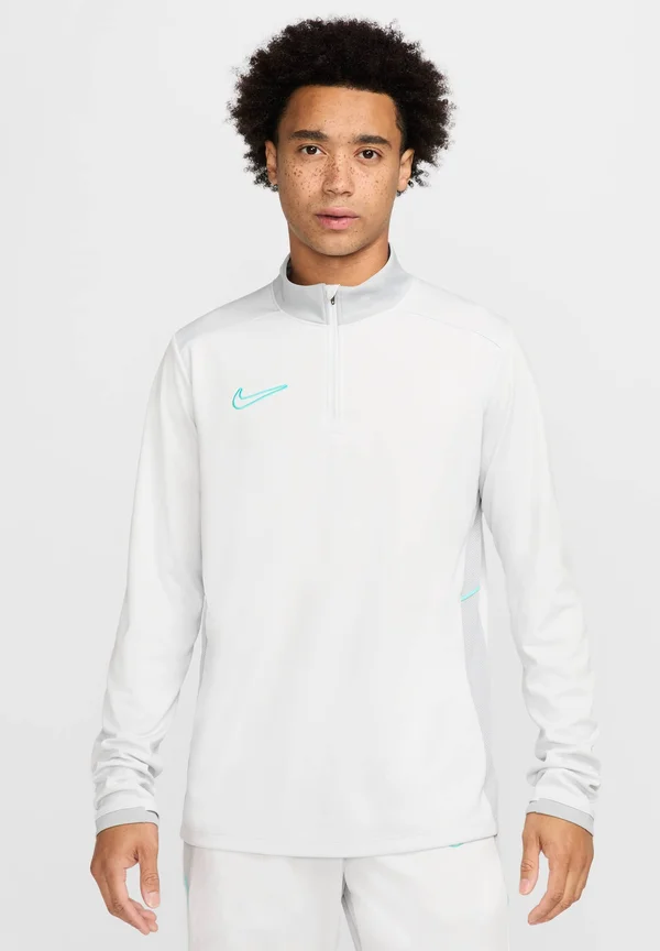 DRIL TOP  - Langarmshirt - photon dust light smoke grey dynamic turquoise