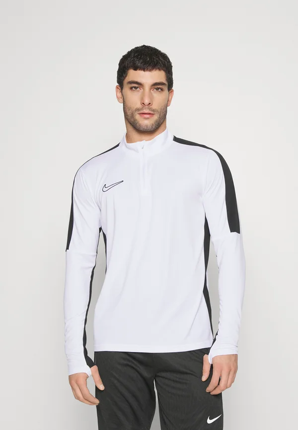 DRIL TOP - Langarmshirt - white/black