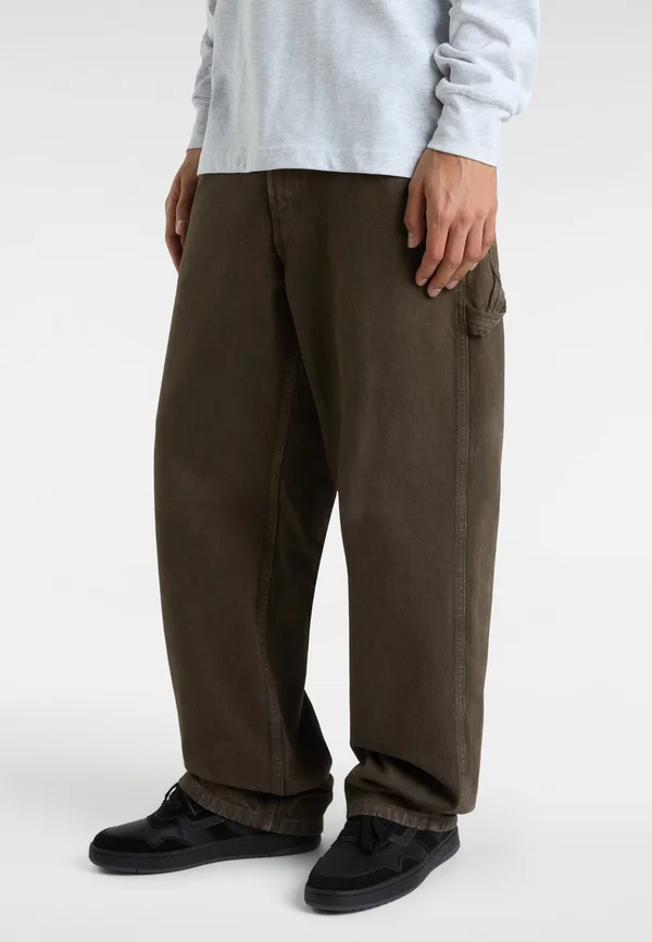DRILL CHORE CARPENTER  - Jeans Straight Leg - turkish coffee