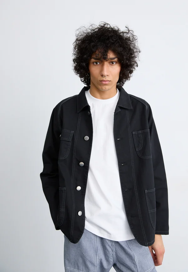 DRILL COVERALL - Übergangsjacke - black
