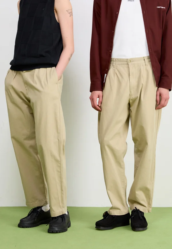 DRILL PART TIMER UNISEX - Stoffhose - khaki