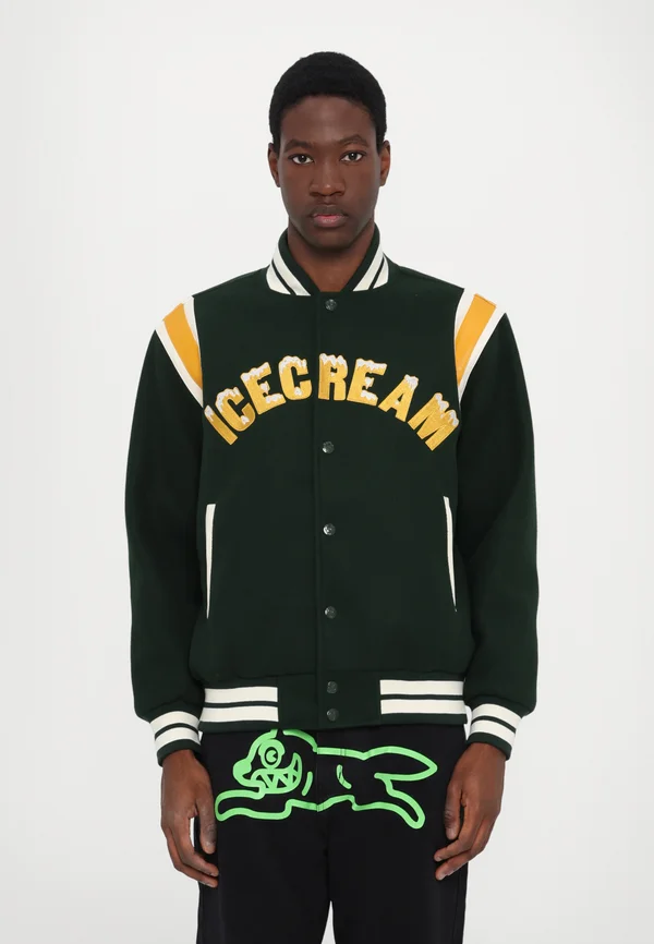 DRIPPY VARSITY - Bomberjacke - green
