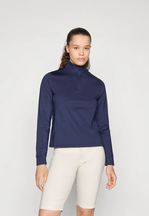 DRIVE 1/4 ZIP - Langarmshirt - midnight navy